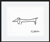 Pablo Picasso Wall Art - the dog